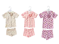 3pcs Short FR PJ Set